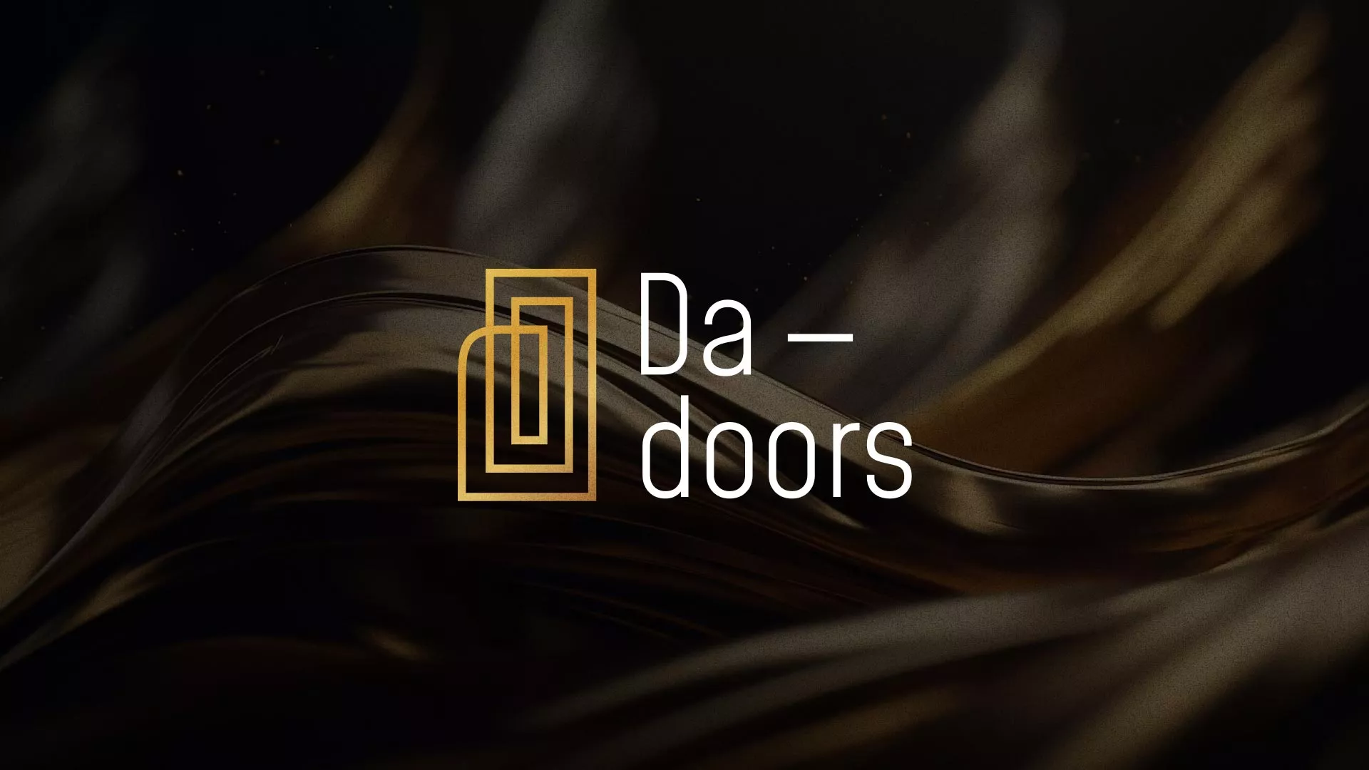 Разработка логотипа для компании «DA-DOORS» в Ковылкино